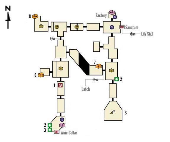 catacombs map