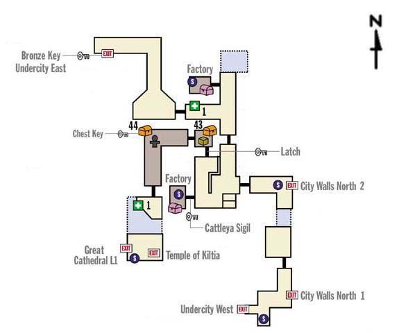 town center east map