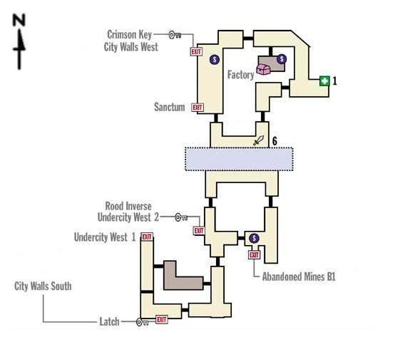 town center west map